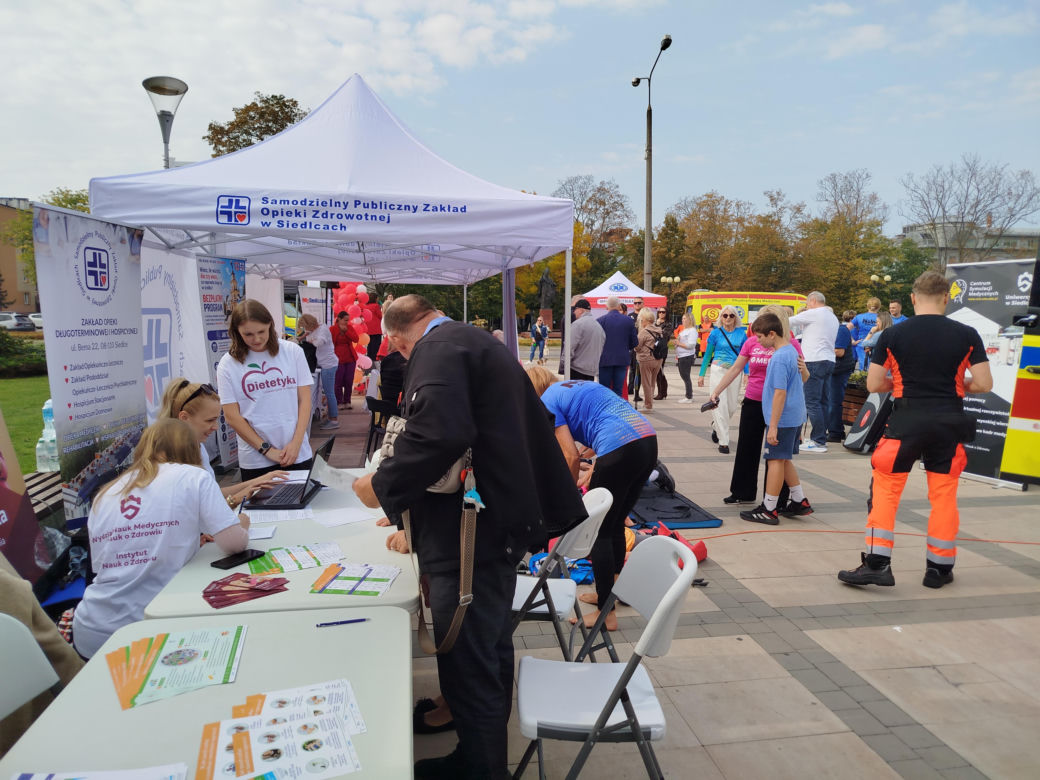 II Piknik Edukacyjno-Zdrowotny „Zdrowe Serce – Silne Siedlce”