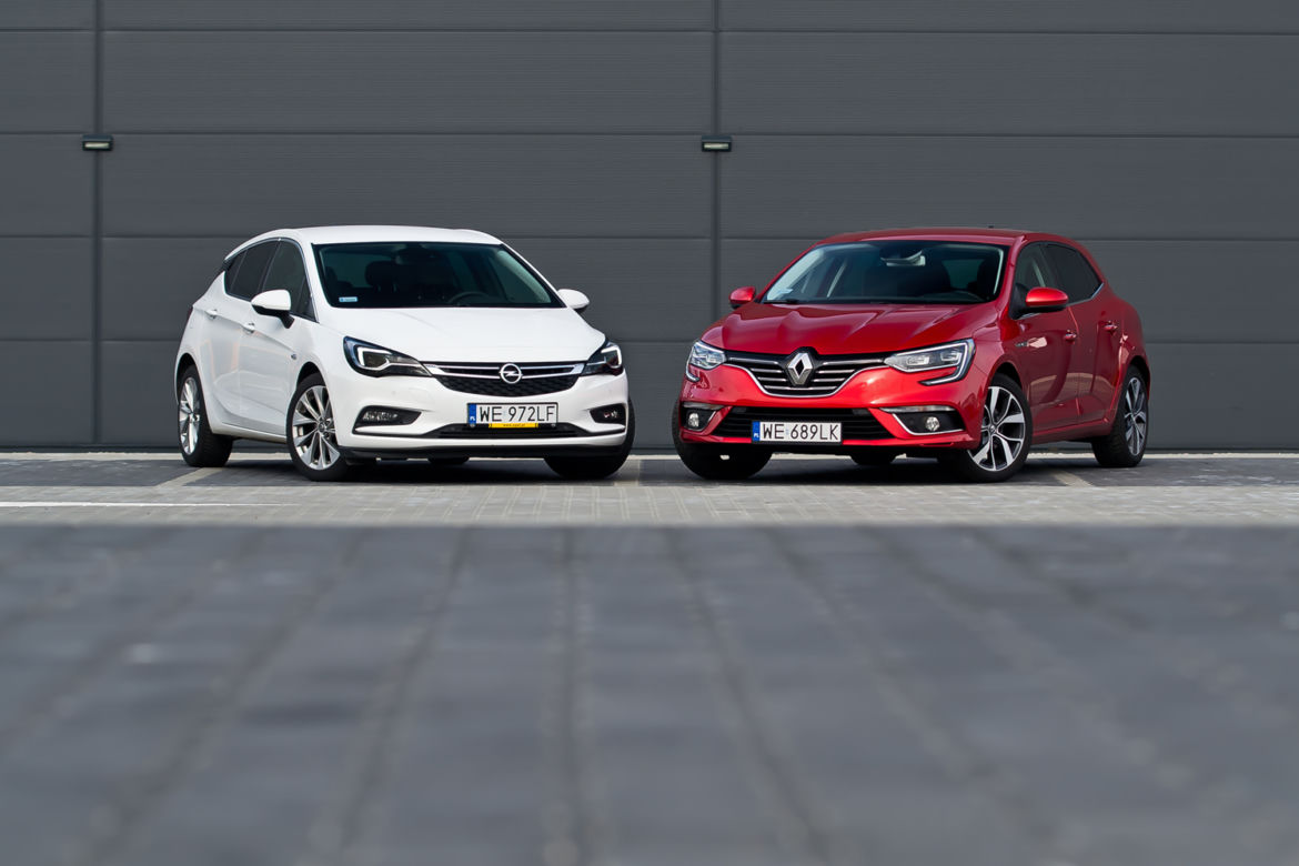Opel Astra 1.6 CDTi Elite, Renault Megane 1.2 TCe Bose 