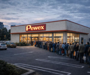 Tak mógłby dziś wyglądać Pewex według AI