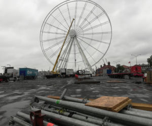 Wheel of Szczecin znika z panoramy Szczecina