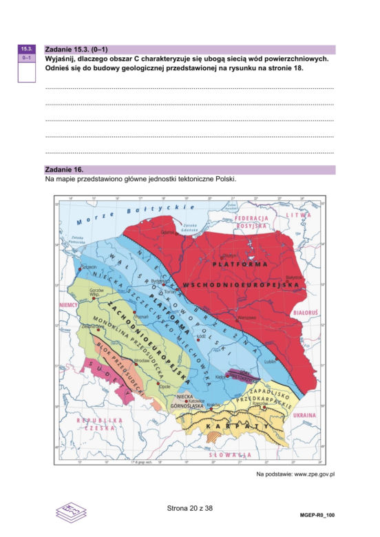 Matura próbna 2025: geografia. Arkusze CKE i odpowiedzi. Poziom rozszerzony [Formuła 2023]