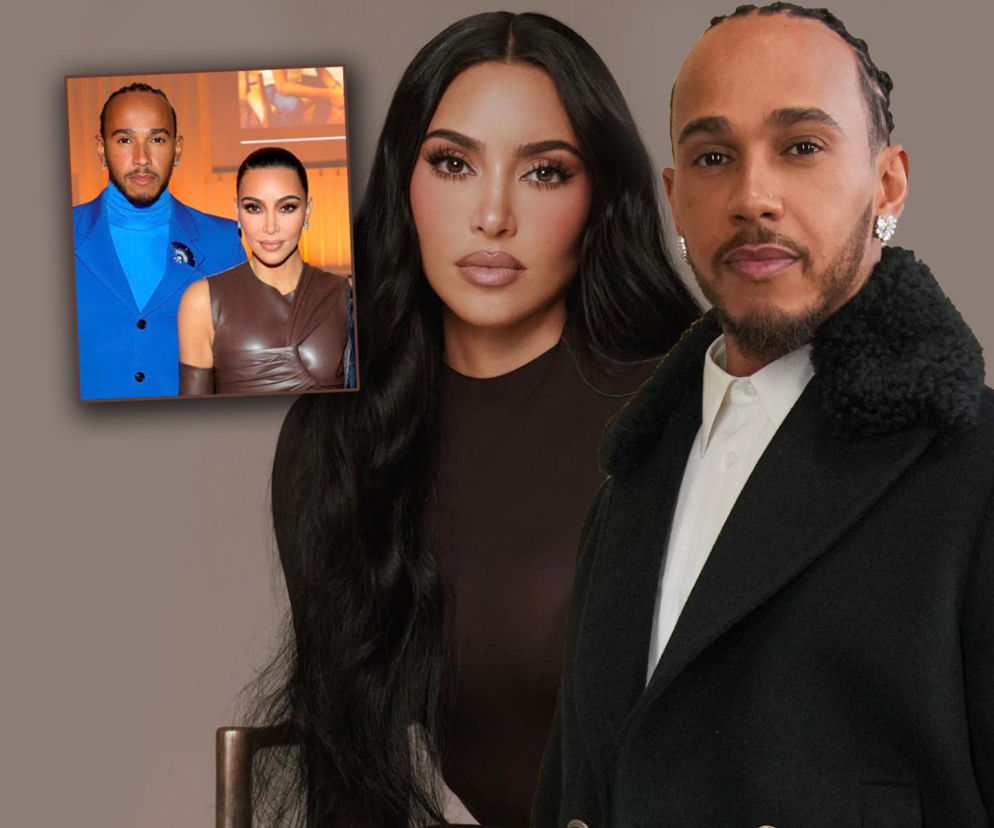 Kim Kardashian Lewis Hamilton