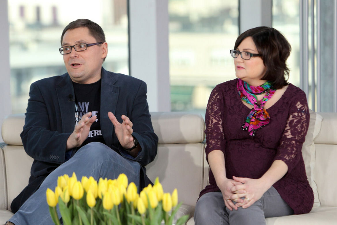 Tomasz Terlikowski z żoną Małgorzatą Terlikowską