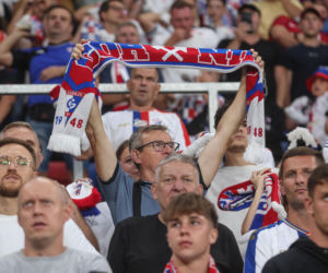 Górnik Zabrze - AS Monaco: Zdjęcia kibiców i zawodników z meczu eliminacji Ligi Konferencji