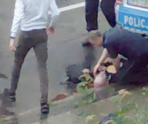 Interwencja policji w Lubinie. Jest nowe nagranie