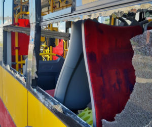 Niebezpieczny wypadek z udziałem autobusu! O włos od tragedii