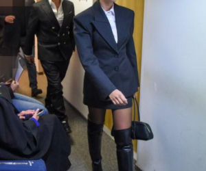 Sandra Kubicka i Aleksander Baron na drugiej rozprawie rozwodowej