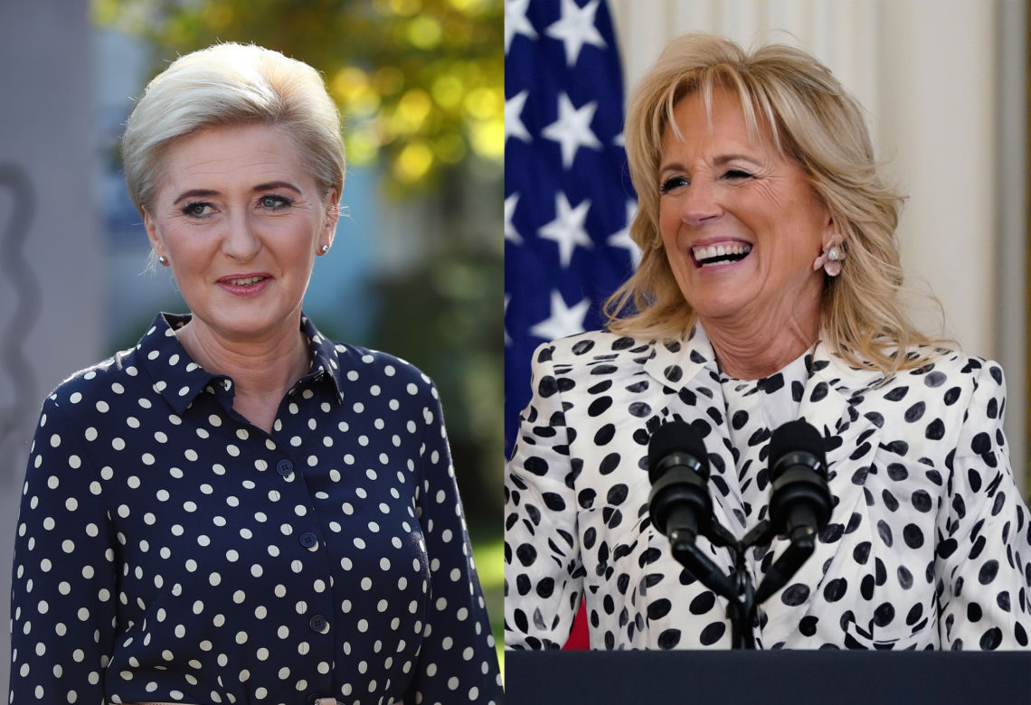 Porównanie stylu pierwszych dam: Jill Biden i Agaty Dudy. Która ubiera się lepiej?