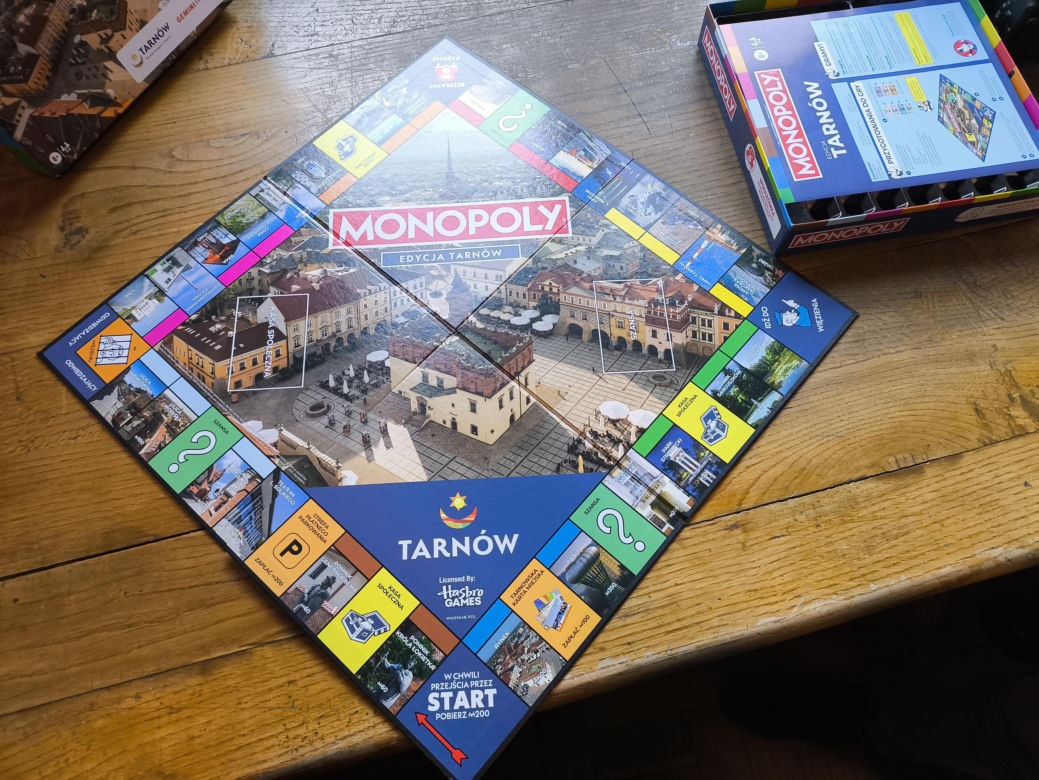 Premiera gry "Monopoly Tarnów". Tak wygląda tarnowska plansza
