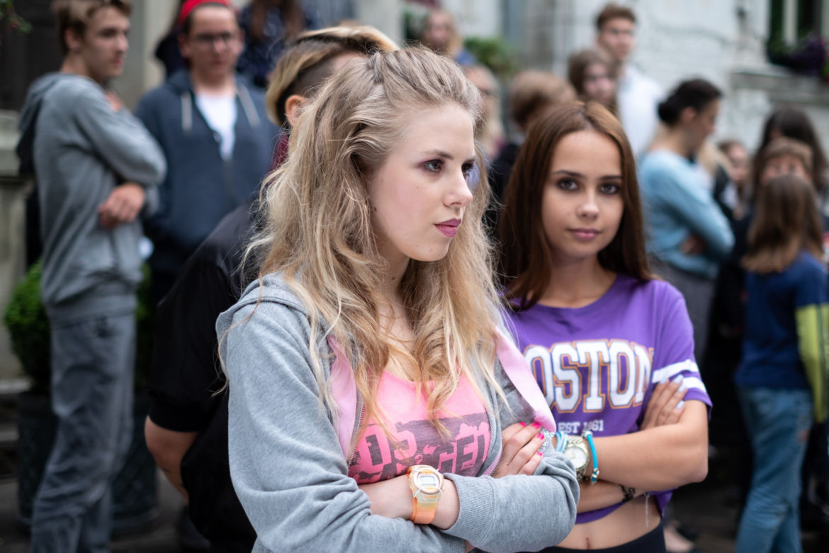 Pułapka odc. 1. Dagmara (Malwina Dubowska), Karola (Olivia Bosowska)