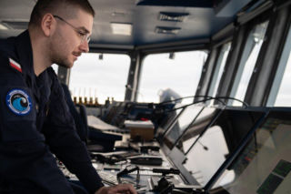 Polska Marynarka Wojenna na Freezing Winds 2025