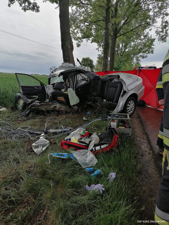 Tragedia w okolicach Żnina. Nie żyją dwie osoby