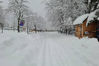 Atak zimy na Podhalu