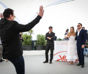 Brad Pitt, Leonardo DiCaprio, Margot Robbie, Quentin Tarantino