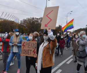 Strajk kobiet w Warszawie