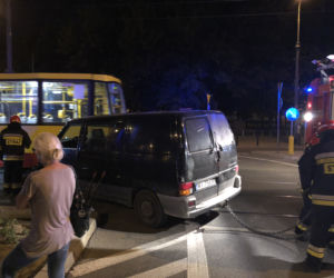 Zderzenie przy Politechnice