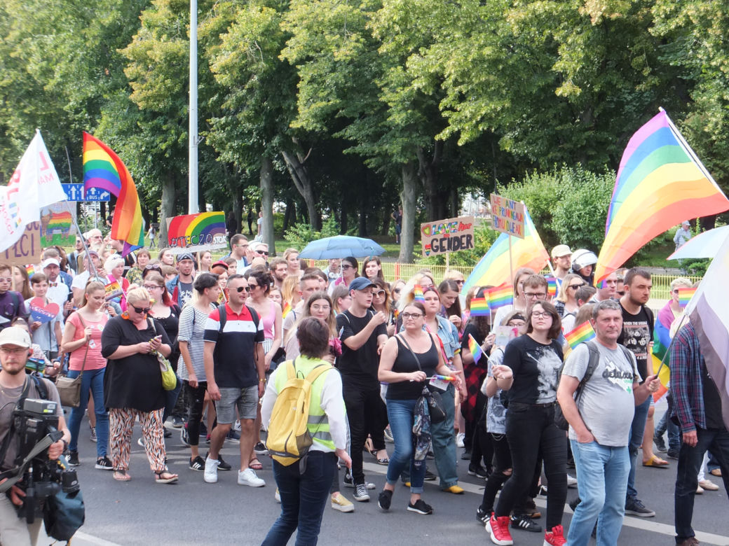 I Marsz Równości w Białymstoku 20.07.2019