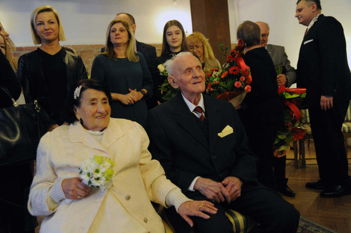 Anna i Zbigniew Grońscy - przeżyli ze sobą 75 lat!