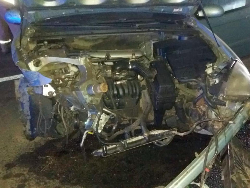 Kompletnie pijany 31-latek rozbił auto w Kaczewie