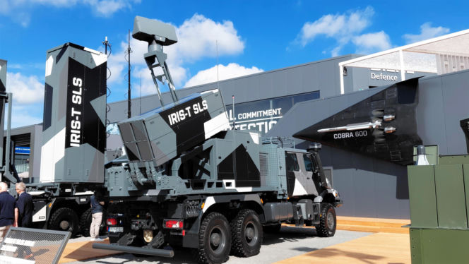 Cobra 600 ma uzupełniać system IRIS-T SLS/SLM