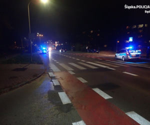Śmiertelne potrącenie w Będzinie. 36-latek w pędzącym BMW rozjechał kobietę na pasach