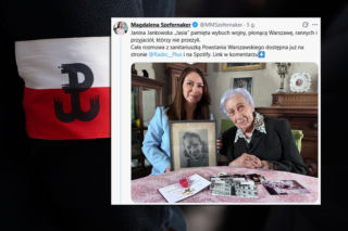 Będę żyła 100 lat i jeszcze miesiąc, na złość ZUS-owi. Rozmowa z sanitariuszką Powstania Warszawskiego