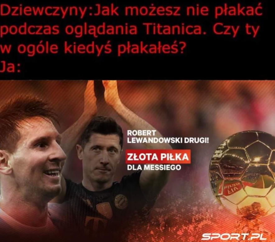 Memy po gali Złotej Piłki