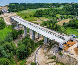 Budowa S19 - Babica Jawornik z najwyższą estakadą w Polsce