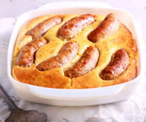 Kiełbaski zapiekane w cieście