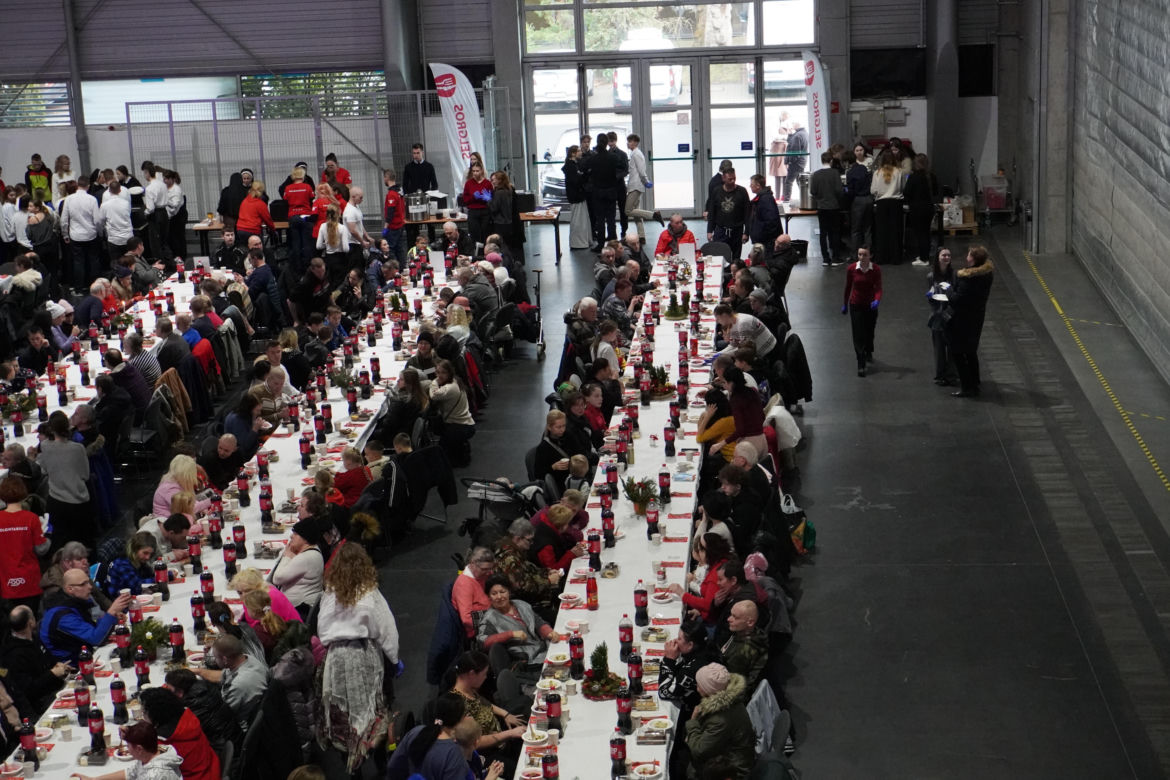 Wigilia Caritas Poznań 2024 