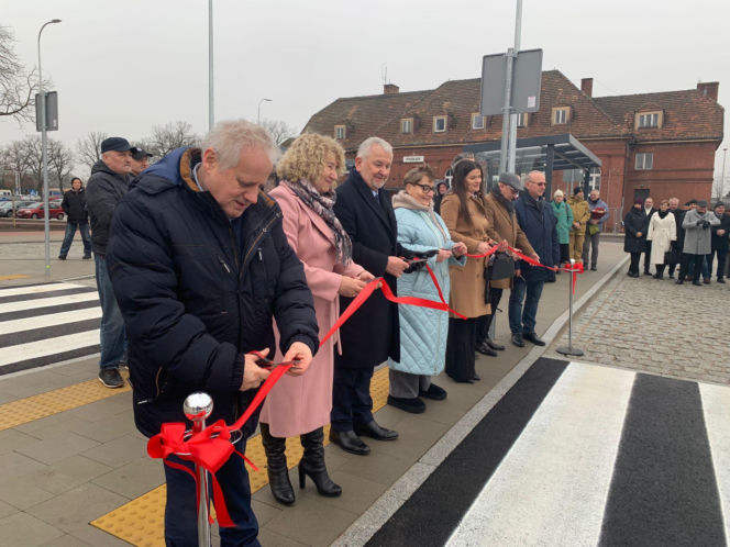 Plac Dworcowy w Pasłęku już gotowy