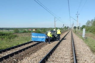 Tragiczny wypadek na przejeździe kolejowym