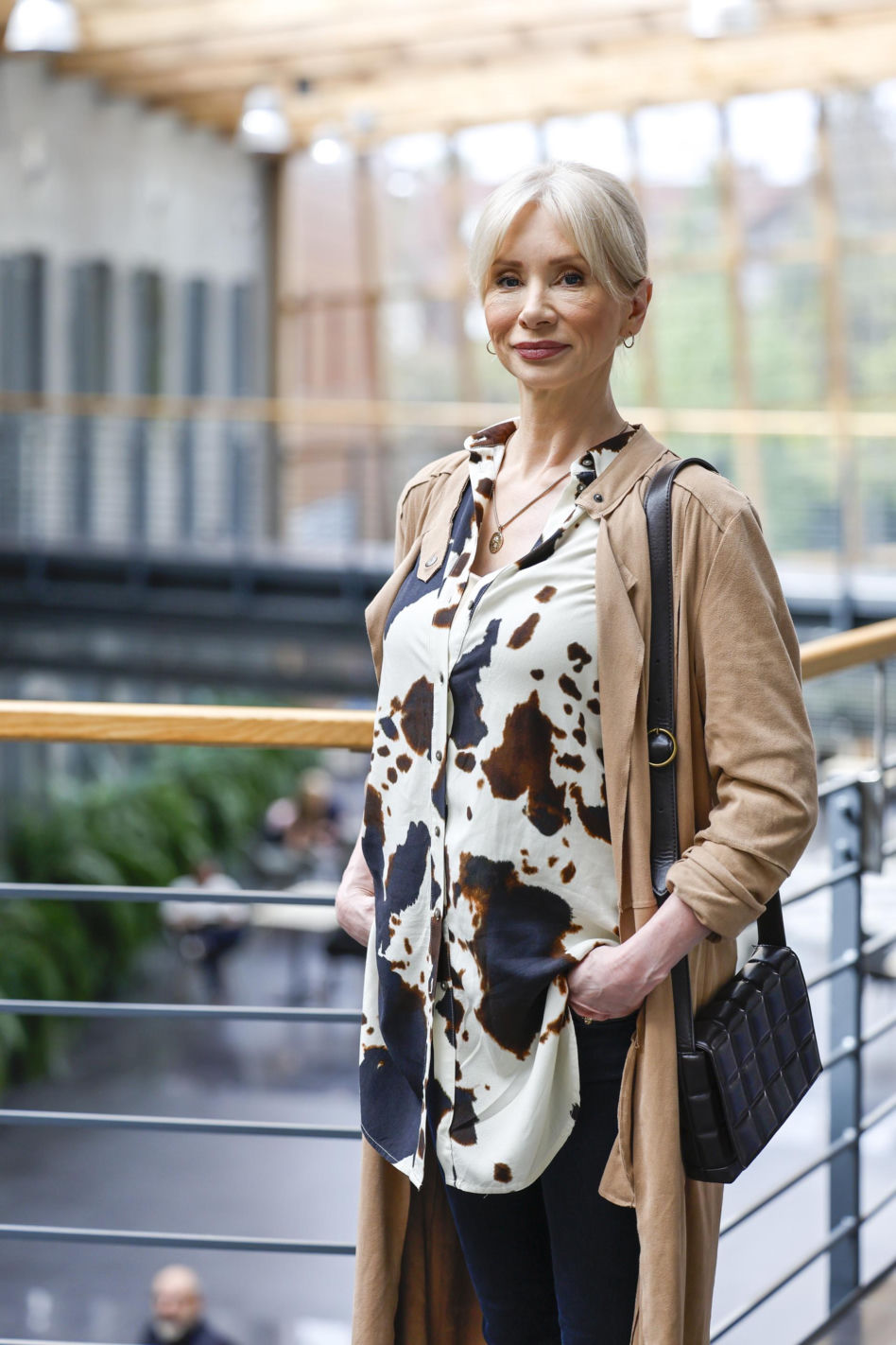 Ewa Gawryluk z mężem Piotrem Domanieckim