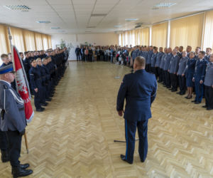 Młodzi policjanci złożyli w Bydgoszczy ślubowanie 