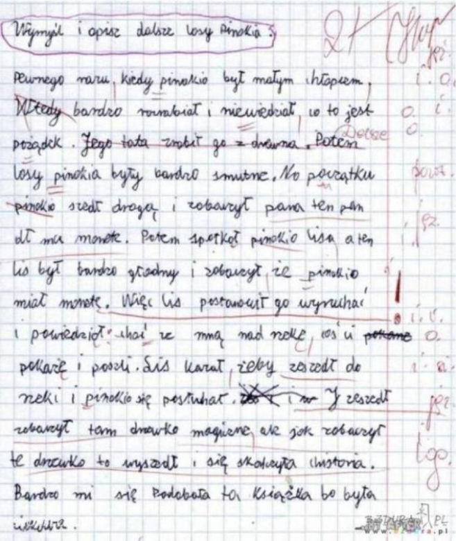 Najlepsze teksty ze sprawdzianów. Jak uczniowie walczyli o oceny 