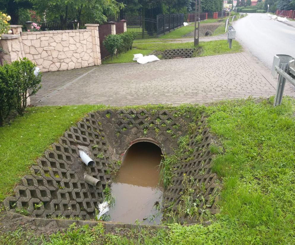 Poranek po powodzi w Rzeszowie