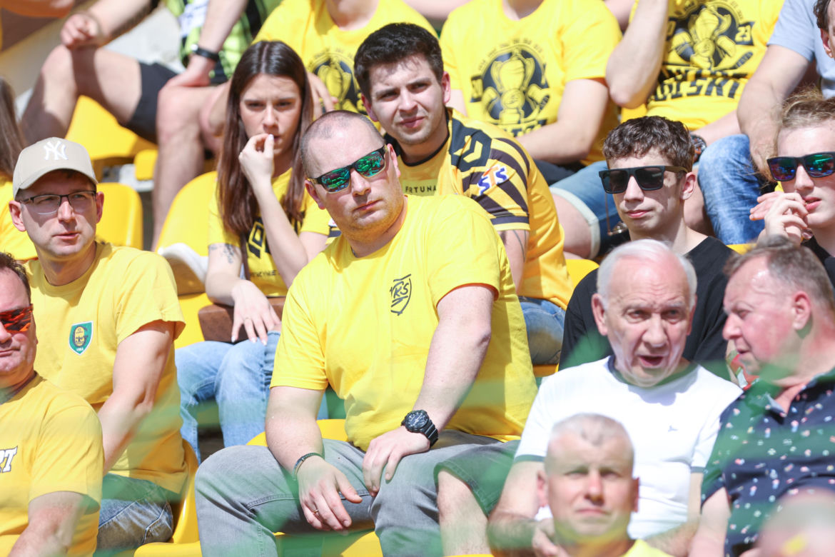 GKS Katowice - Lecha Gdańsk ZDJĘCIA kibiców 