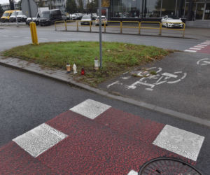 Rowerzysta zginął w piątek trzynastego. Kierowca potrącił go przy Szosie Chełmińskiej w Toruniu
