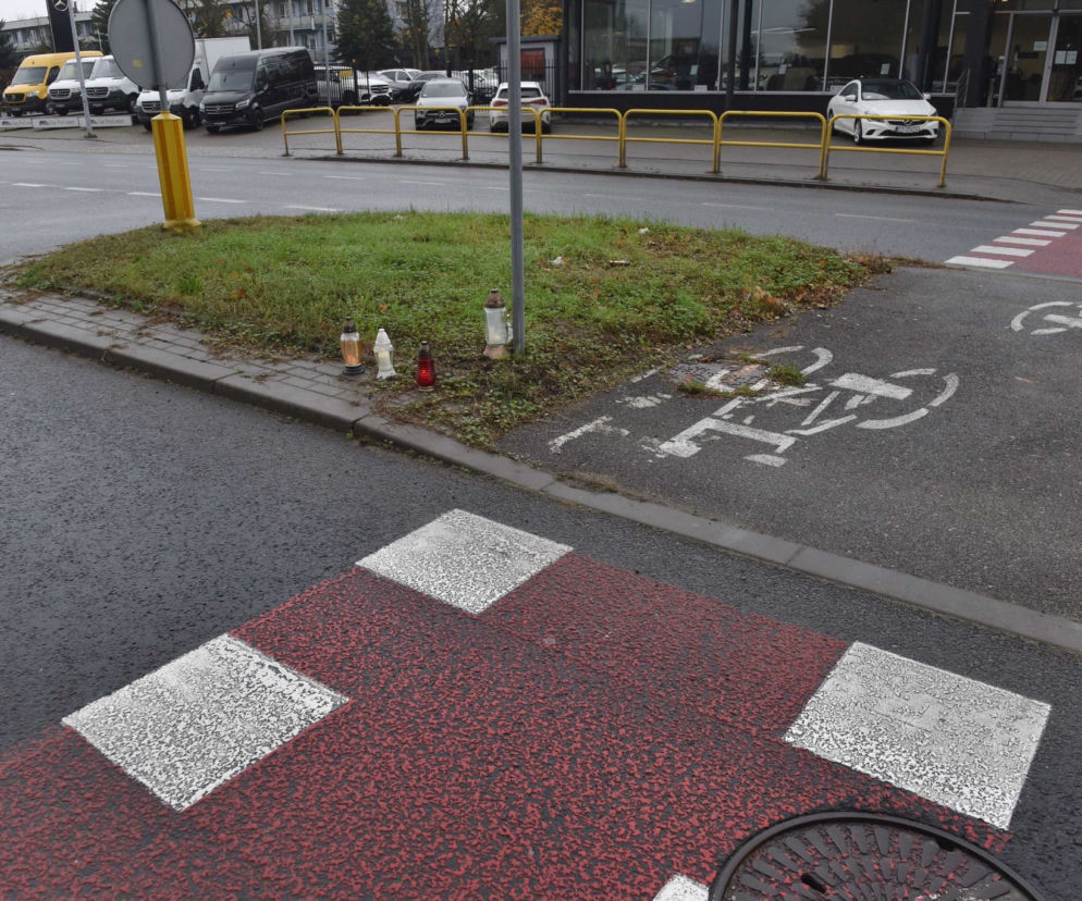 Rowerzysta zginął w piątek trzynastego. Kierowca potrącił go przy Szosie Chełmińskiej w Toruniu