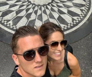 Laura Zielińska, piękna żona Piotra Zielińskiego