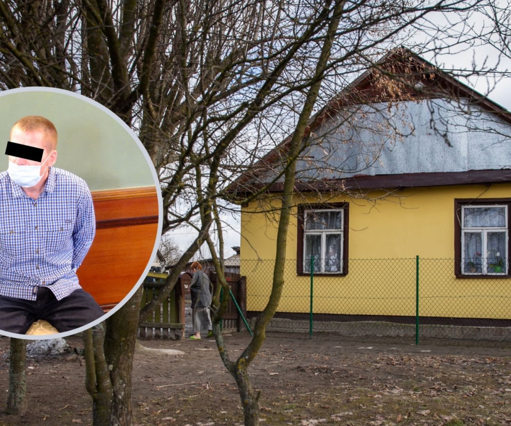 Wstrząsająca zbrodnia pod Lubartowem. Zabił ojca, bo ten kazał mu... umyć talerz [ZDJĘCIA]