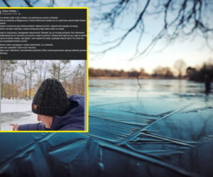 Mówi o nich cała Polska! Były policjant z Ukrainy i pan Grzegorz z Bydgoszczy uratowali dziewięcioletnie dziewczynki z lodowatej wody