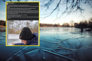 Mówi o nich cała Polska! Były policjant z Ukrainy i pan Grzegorz z Bydgoszczy uratowali dziewięcioletnie dziewczynki z lodowatej wody