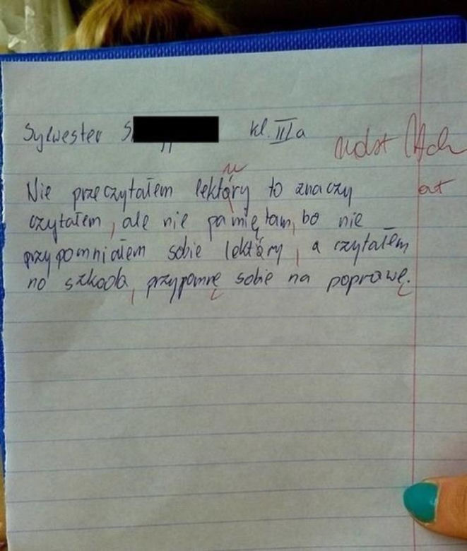 Hity z kartkówek i sprawdzianów. Tak uczniowie walczą o oceny na koniec roku szkolnego [GALERIA]