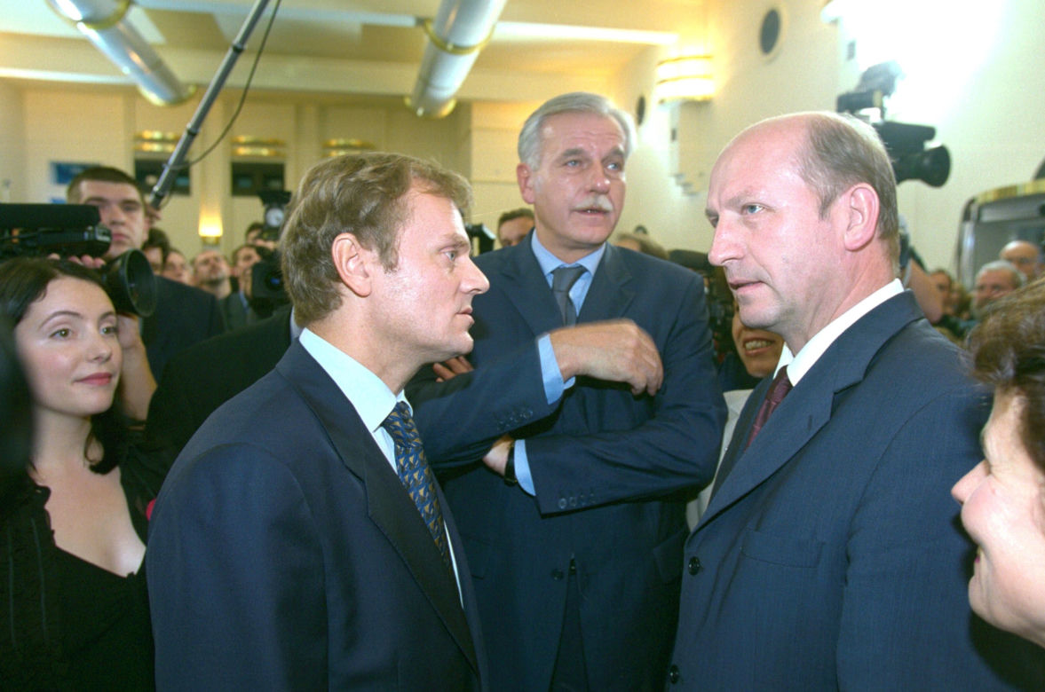 Olechowski, Tusk, Płażyński