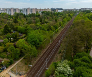 Rezerwa pod trasę N-S w Warszawie na wysokości Ochoty