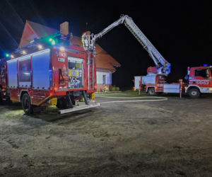 Dwa pożary jednej nocy. Pracowita noc strażaków z Ostrzeszowa