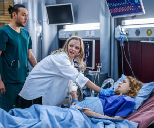 Szpital św. Anny, odcinek 98: Majka rodzi dziecko. Noworodek jest w stanie krytycznym