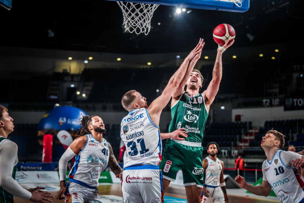 Arriva Polski Cukier Toruń - Legia Warszawa, zdjęcia z meczu Orlen Basket Ligi w Arenie Toruń