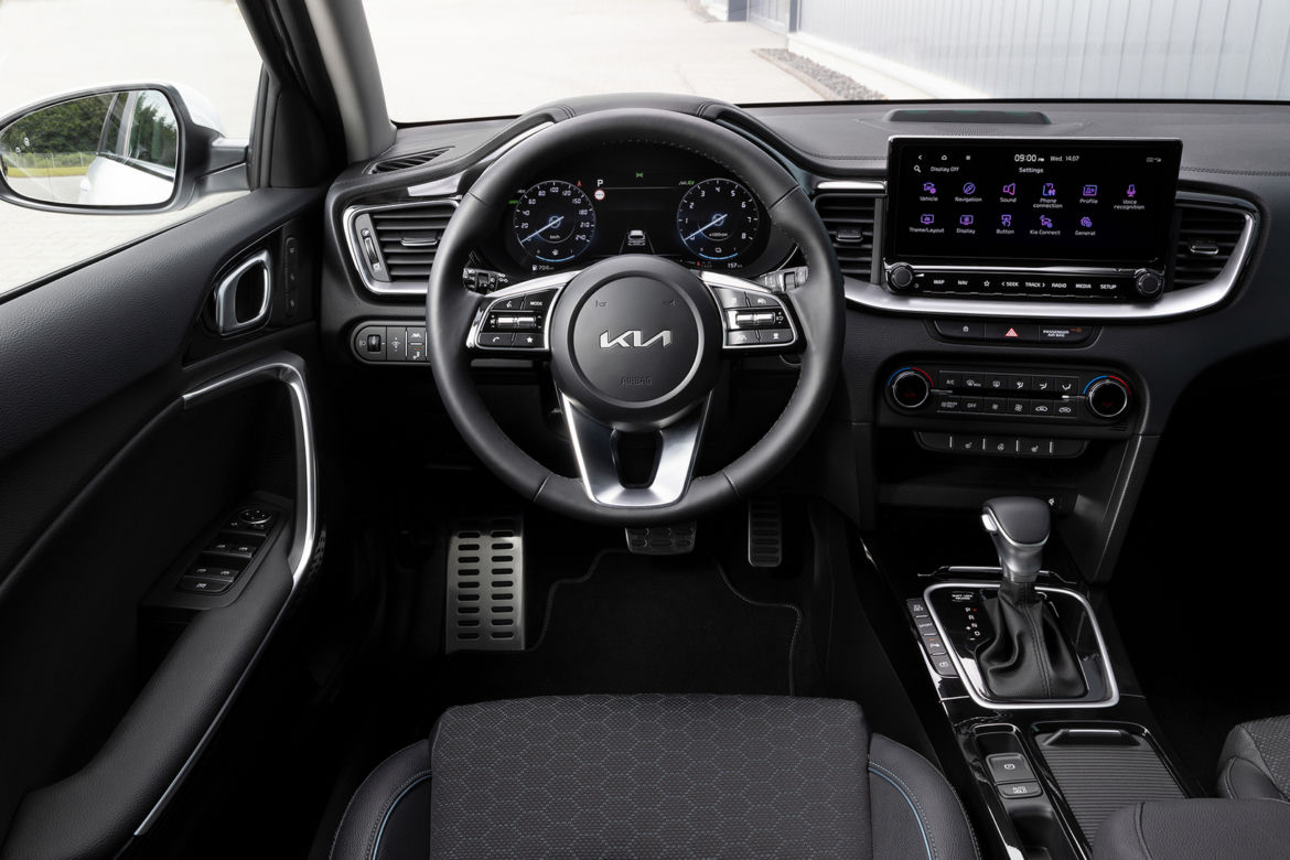 Kia Ceed po liftingu - wnętrze